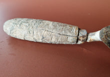 Load image into Gallery viewer, A vintage bricklayers trowel tool , Wooden Handle
