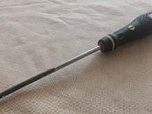 Load image into Gallery viewer, Stanley Flat Head Screwdriver 27cm Long Reach Vintage Hand Tool Slotted Driver
