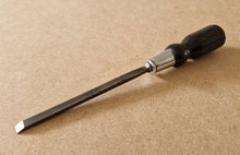 Load image into Gallery viewer, Vintage Sheffield Made Carving Gouge Chisel Steel Metal Ferrule Wooden Handle
