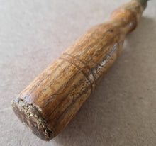 Load image into Gallery viewer, Vintage Cast Steel Wooden Handle Chisel Carpenter  Tool 23cm long

