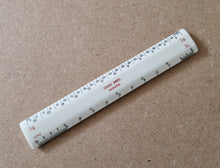 Load image into Gallery viewer, VINTAGE CRAIG BROS SACRISTON RULER RULE - STATIONARY HISTORICAL IN SLEEVE CASE
