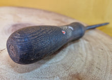 Load image into Gallery viewer, Vintage  Wood / Metal Work Files Tool, wooden handle, 40cm Long
