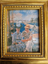 Load image into Gallery viewer, Argenteuil (1874) by Edouard Manet reproduction print art on wooden pannel
