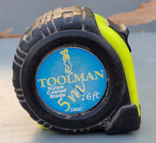 Load image into Gallery viewer, Toolsman 5m Tape Measure 16FT Heavy Duty Industrial 25mm Width Smooth Blade
