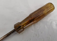 Load image into Gallery viewer, Steadfast amber flat or slotted head screwdriver , 22.5cm long
