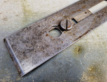 Load image into Gallery viewer, Vintage Footprint Planer Blade, For Grinding, Vintage Antique Tool
