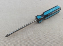 Load image into Gallery viewer, Vintage Fuller Phillips Screwdriver – 15.5cm Long – Blue &amp; Black Handle
