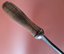 Load image into Gallery viewer, Vintage CARPENTERS Wooden handled slotted Screwdriver 36.5cm long
