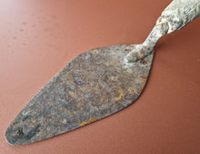 Load image into Gallery viewer, A vintage bricklayers trowel tool , Wooden Handle
