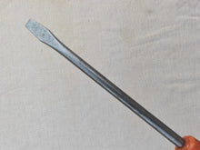 Load image into Gallery viewer, Draper Flathead Screwdriver – Orange Handle – 26cm Long – Vintage Tool
