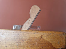 Load image into Gallery viewer, Antique wooden moulding plane old woodworking tool , Vintage Old Used
