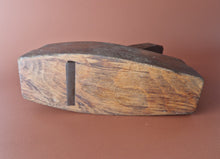 Load image into Gallery viewer, Antique Beech Wood Coffin Shaped Hand Plane Carpentry Woodworking Tool Cast Stee
