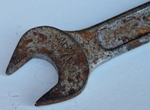 Load image into Gallery viewer, king-dick A706 9/16x1/2"whitworth openended spanner.
