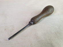 Load image into Gallery viewer, Vintage Wooden Handled Flat Blade Screwdriver
