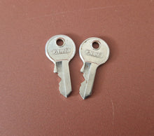 Load image into Gallery viewer, 2 x Used Mini Abus Keys For Art Craft or Pendant
