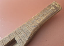 Load image into Gallery viewer, Vintage Wooden Spokeshave Carpentry Spoke Shave Carpenters Woodworking Tool
