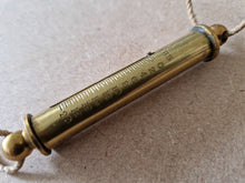 Load image into Gallery viewer, Vintage Resilient Brass Sprung Pocket Hanging Scales antique collectable gift
