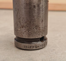 Load image into Gallery viewer, Vintage Swinborne 3/4" AF Socket – British Made – 1/2" Drive – Industrial Tool
