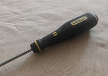 Load image into Gallery viewer, Stanley Flat Head Screwdriver 27cm Long Reach Vintage Hand Tool Slotted Driver
