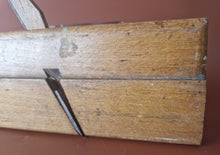 Load image into Gallery viewer, Antique wooden moulding plane old woodworking tool , Vintage Old Used
