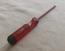 Load image into Gallery viewer, Vintage Kamasa Tools Flat Head Screwdriver 18.5cm Red Handle Slotted Driver
