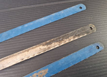 Load image into Gallery viewer, 3 x Hacksaw Blades Sandvik 703 12" and 1 Unbranded Blade

