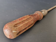 Load image into Gallery viewer, Antique Millers Falls Co. No 63 Ratcheting Screwdriver Wooden Handle Made In USA
