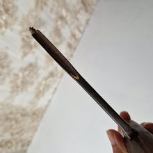 Load image into Gallery viewer, Antique Wooden Handle Metal Screwing Tool Gimlet Augur Hand Drill Treen
