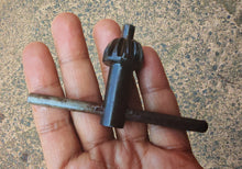 Load image into Gallery viewer, Vintage Drill Chuck Key – Marked 10 &amp; 13 – Used
