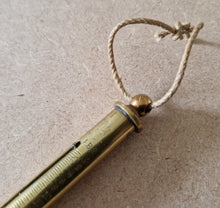 Load image into Gallery viewer, Vintage Resilient Brass Sprung Pocket Hanging Scales antique collectable gift
