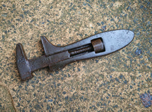 Load image into Gallery viewer, Vintage Adjustable Coes Style Monkey Wrench – Forged Steel – Early 20th Century
