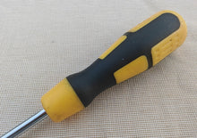 Load image into Gallery viewer, Phillips Head Screwdriver – 21cm Long – Yellow &amp; Black Handle
