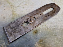 Load image into Gallery viewer, Vintage Footprint Planer Blade, For Grinding, Vintage Antique Tool
