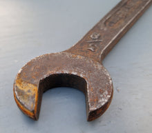 Load image into Gallery viewer, Vintage  / Antique Sagars of Halifax Yorks Open End  Spanner , 1/2" 3/8"

