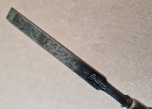 Load image into Gallery viewer, Vintage Cast Steel Wooden Handle Chisel Carpenter  Tool 19cm long
