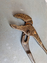 Load image into Gallery viewer, Vintage Ceka water pump pliers long slip joint pliers, vintage tools, uncleaned
