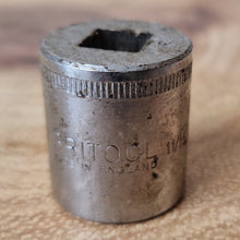 Load image into Gallery viewer, Britool 11/16" AF 3/8" drive socket classic bike car mechanic British tool AB687
