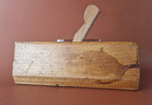 Load image into Gallery viewer, Antique wooden moulding plane old woodworking tool , Vintage Old Used
