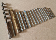 Load image into Gallery viewer, Job Lot Of 18 Drill Bits Various Sizes
