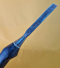 Load image into Gallery viewer, Vintage Bevel Edged Wood Chisel. Black Plastic Handle, 24.5cm long

