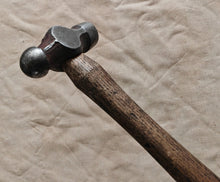 Load image into Gallery viewer, Vintage Stanley Ball Peen Hammer 27.5cm Long Wooden Handle Collectible Hand Tool
