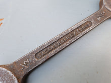 Load image into Gallery viewer, Vintage  / Antique Sagars of Halifax Yorks Open End  Spanner , 1/2" 3/8"
