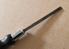 Load image into Gallery viewer, Vintage Sheffield Made Carving Gouge Chisel Steel Metal Ferrule Wooden Handle

