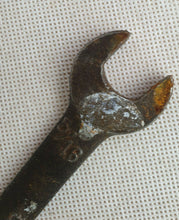 Load image into Gallery viewer, Vintage Drop Forged Forged Steel Spanner 5/16, 1/4, Used Old Tool
