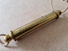 Load image into Gallery viewer, Vintage Resilient Brass Sprung Pocket Hanging Scales antique collectable gift
