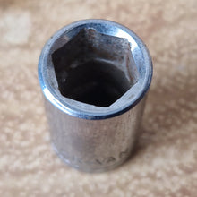 Load image into Gallery viewer, Chrome 3/8" drive 6 point socket classic bike car mechanic Made In japan
