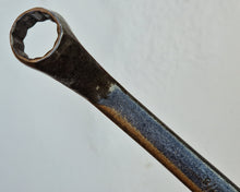 Load image into Gallery viewer, Vintage spanner, ring tool, Herbrand 3727A, USA, 11/16" car repair tool
