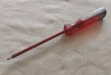 Load image into Gallery viewer, Vintage Kamasa Tools Flat Head Screwdriver 18.5cm Red Handle Slotted Driver
