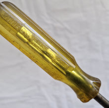 Load image into Gallery viewer, Swordfish Brand 5000v amber handle flat or slotted head screwdriver 24.5cm long
