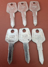 Load image into Gallery viewer, 6 x EAST LAKE HD67 BLANK KEYS, UNCUT, FOR AUTOMOTIVE CARS
